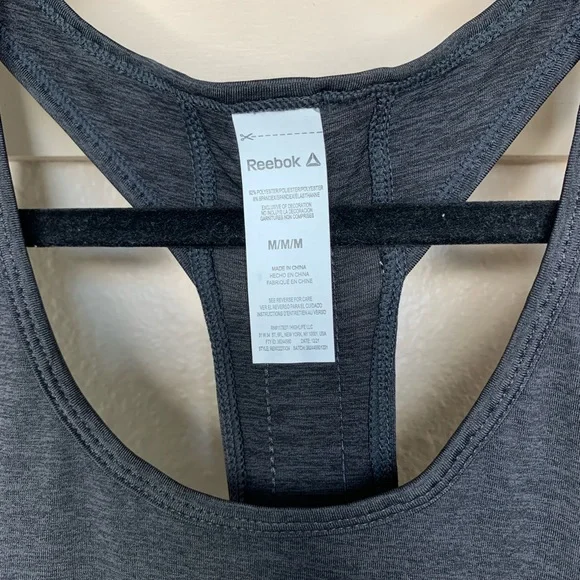 Reebok Ladies Tank Top Black Medium - Picture 3 of 5